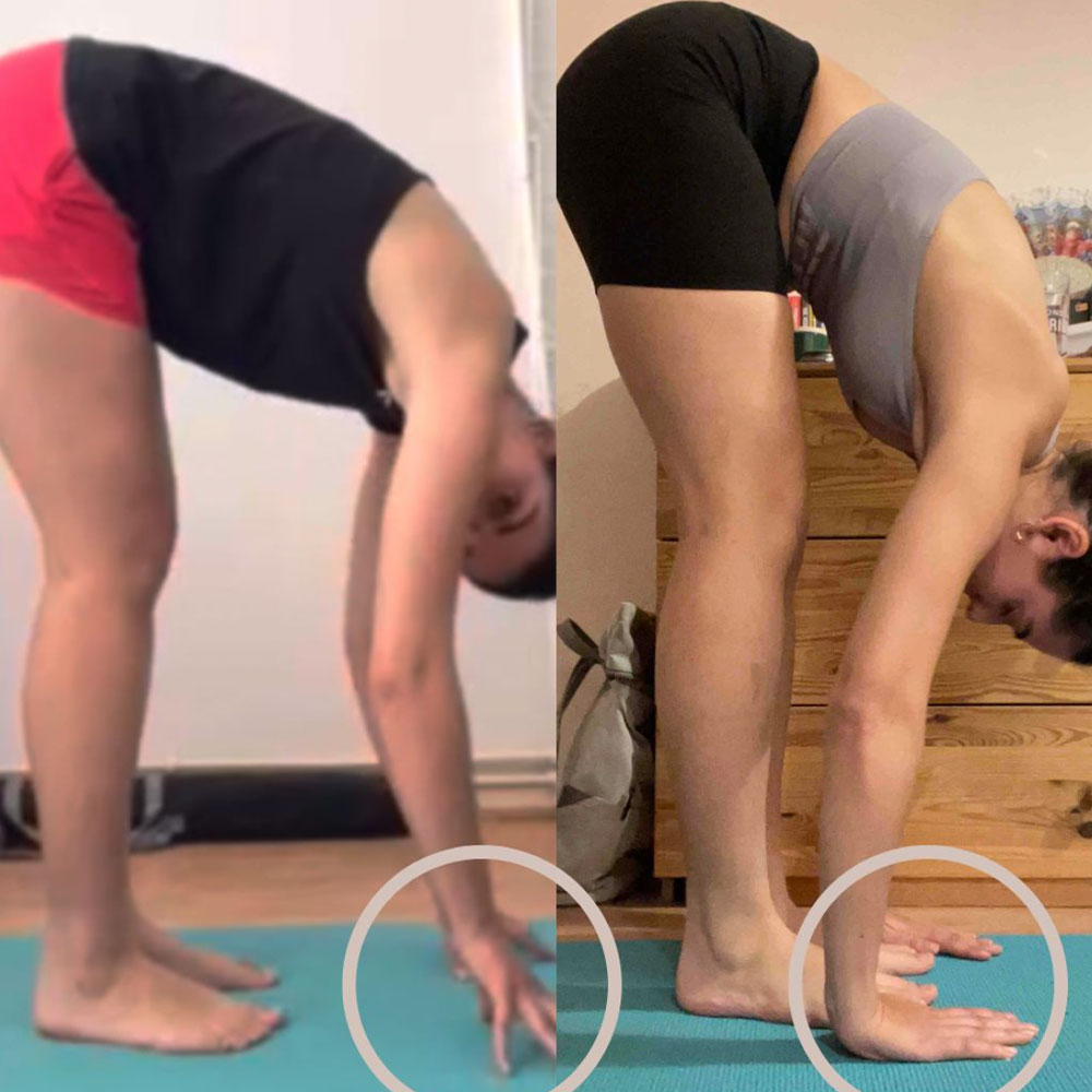 Farah's transformation, before and after